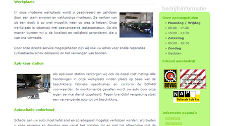 Website voorbeeld 3