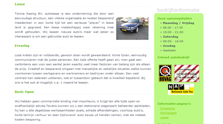 Website voorbeeld 4