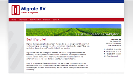 Website voorbeeld 2