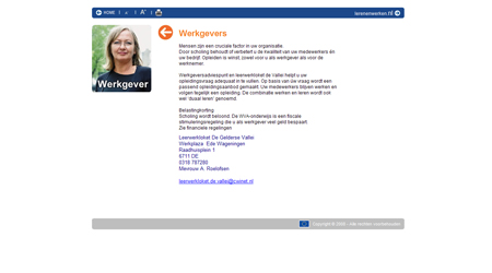 Website voorbeeld 2